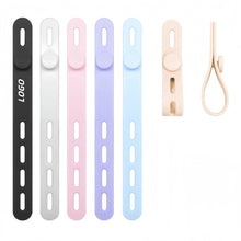 Adjustable Silicone Cable Straps Wire Organizer