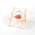 Custom Wooden Beach Chair Phone Holder