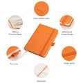 A5 PU Leather Soft Cover Notebook With Elastic Strap