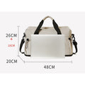 Women Waterproof Expandable Gym Bag Travel Luggage Organizer