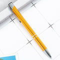 Custom Logo Aluminum Retractable Ballpoint Pen