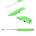 Two-Use Pocket Screwdriver Set With Clip Double End