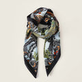 Full Color Custom 35" Silk Feeling Bandanas for Women Girls