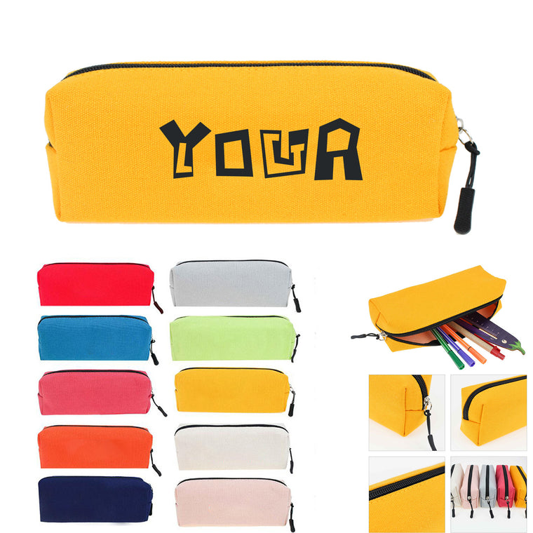 Canvas Tube Pencil Case