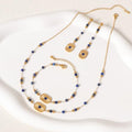 Natural Stone Beads Bohemian Jewelry Set