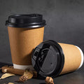 16Oz Disposable Double Wall Paper Hot Cup