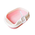 High-Sided Open-Top Cat Litter Box