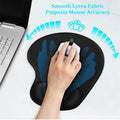 Ergonomic Mouse Pad With Gel Wrist Support