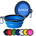 12 oz Collapsible Silicone Pet Bowl with Carabiner