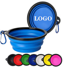 12 oz Collapsible Silicone Pet Bowl with Carabiner