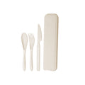 Reusable Wheat Straw Cutlery Set