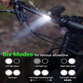 Waterproof High Lumen Super Bright Rechargeable Bike Light