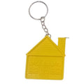 House Shaped Tape Measure Keychain