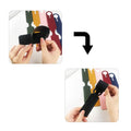 Long Pu Leather Luggage Tags
