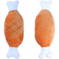 Pet Plush Chicken Leg Squeaker Chew Toy