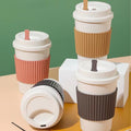 13Oz Reusable Wheat Straw Coffee Cup