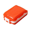 Folding 8 Compartment Travel Pill Organizer