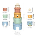 Baby Silicone Stacking Cups Toy