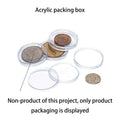 Shamrock Shaped Metal Coin For St. Patrick's Day Party Gift