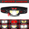 Ultra-Light Bright LED Headlamp Flashlight