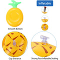 Inflatable Drink Coaster Pool Floats Cup Holders