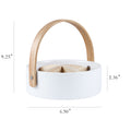 Portable Ceramics Fruit Container