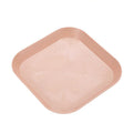 Camping Portable Square Wheat Straw Dinner Plate