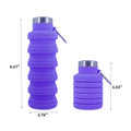 18Oz Silicone Collapsible Water Bottles