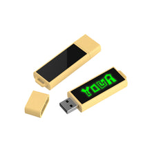 Eco-Friendly Recyclable Led Light Up Logo Usb Flash Drives