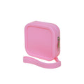 Square Zippered Silicone Coin Purse