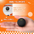 Double Yellow Dot Squash Training Ball