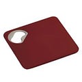 Square Coaster With Bottle Opener For Portable Home Users