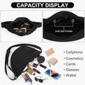 Unisex Nylon Waterproof Outdoor Leisure Half Moon Bag