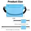 Waterproof Pouch With Adjustable Waist Strap