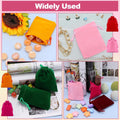 Drawstring Velvet Gift Bag Jewelry Pouch