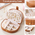 Leather Waterproof Small Travel Jewelry Box