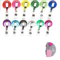 Round Retractable Badge Reel