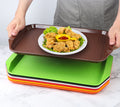 Plastic Rectangular Anti Slip Cutlery Tray