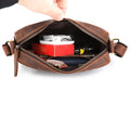 Men's Vintage Genuine Leather Crossbody Bag