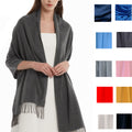 Luxury Cashmere Feel Shawl Wrap