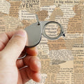10X Foldable Keychain Reading Magnifier
