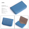 Pu Leather Business Card Case Pocket Wallet With Magnetic