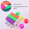 Highlighter Creative Puzzle Block Marker Pen