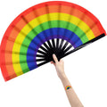 Large Folding Hand Rave Fan