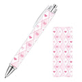 Plastic Pen With Internal Paper Roll