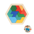 Wooden Hexagon Puzzle
