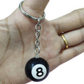 Billiard Ball 8-Ball Key Chain