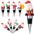 Christmas Reusable Alloy Wine Stoppers