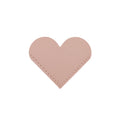 Cute Leather Heart Corner Bookmark