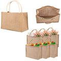 Burlap Tote Bag